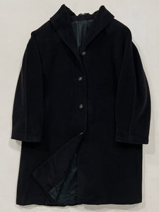 Cappotto vintage Max Mara Cashmere/mohair nero tg 44