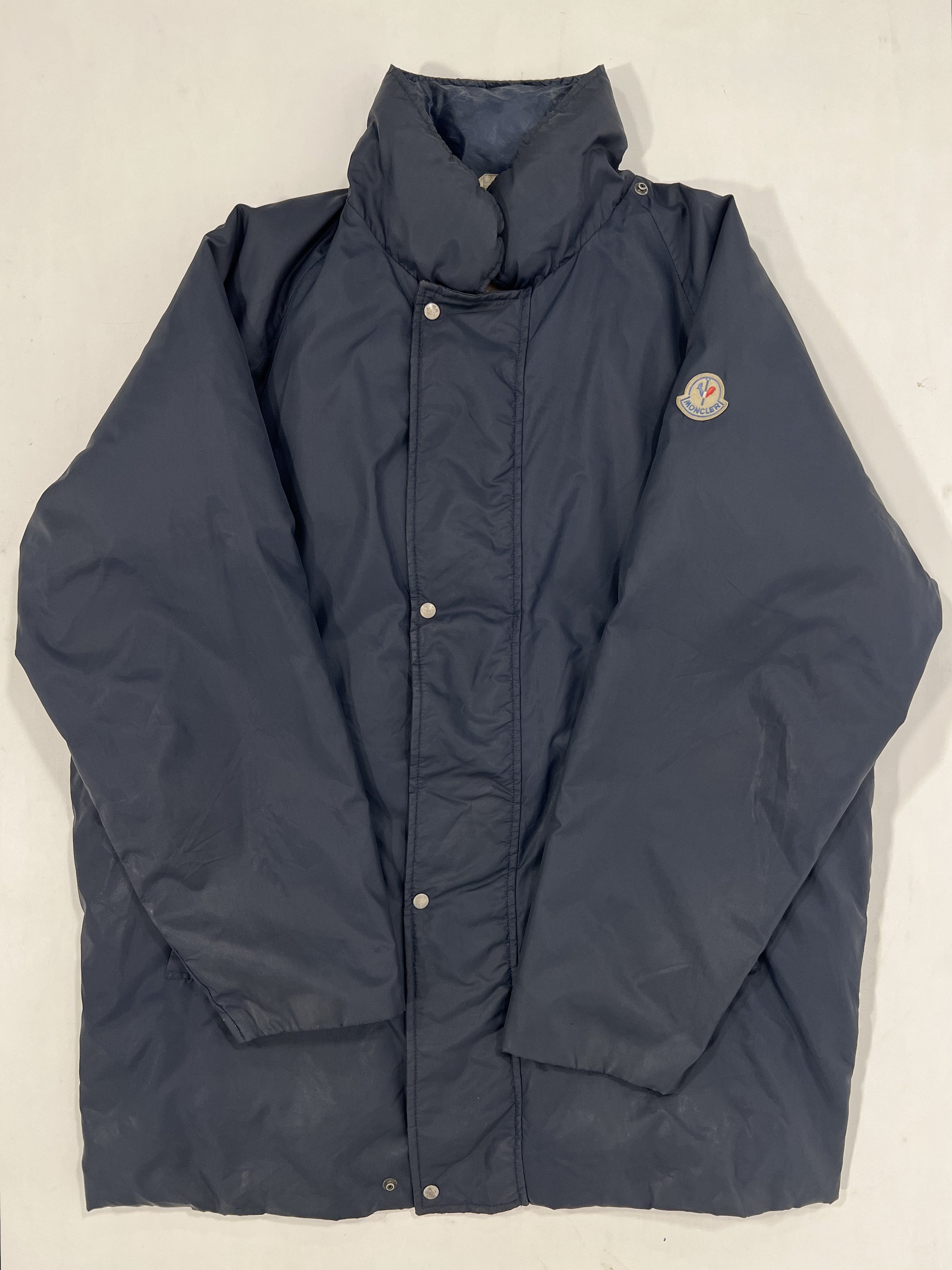 Giacca vintage Moncler Grenoble blu tg XL