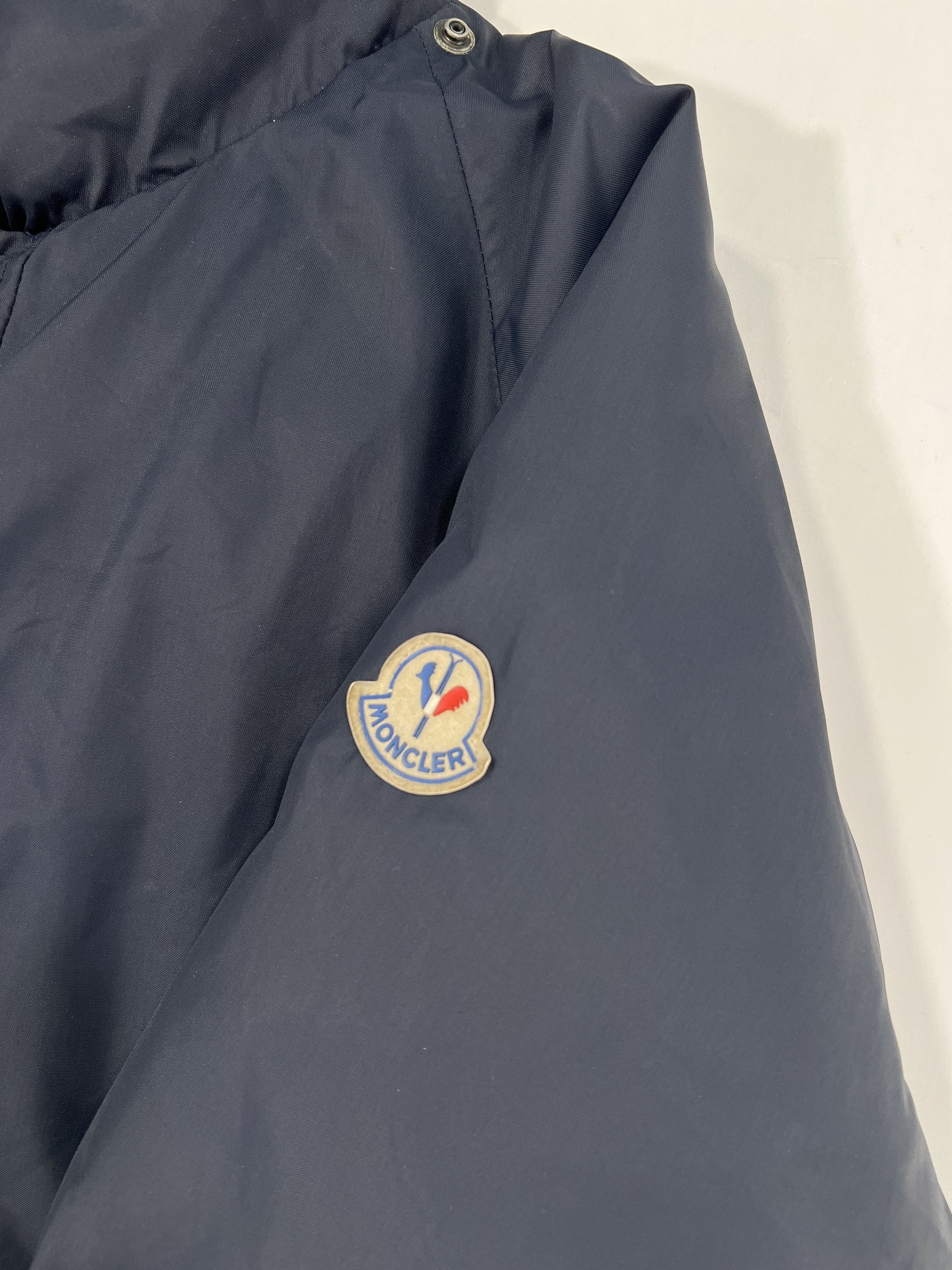 Giacca vintage Moncler Grenoble blu tg XL