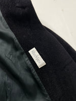 Carica l&#39;immagine nel visualizzatore di Gallery, Cappotto vintage Max Mara Cashmere/mohair nero tg 44
