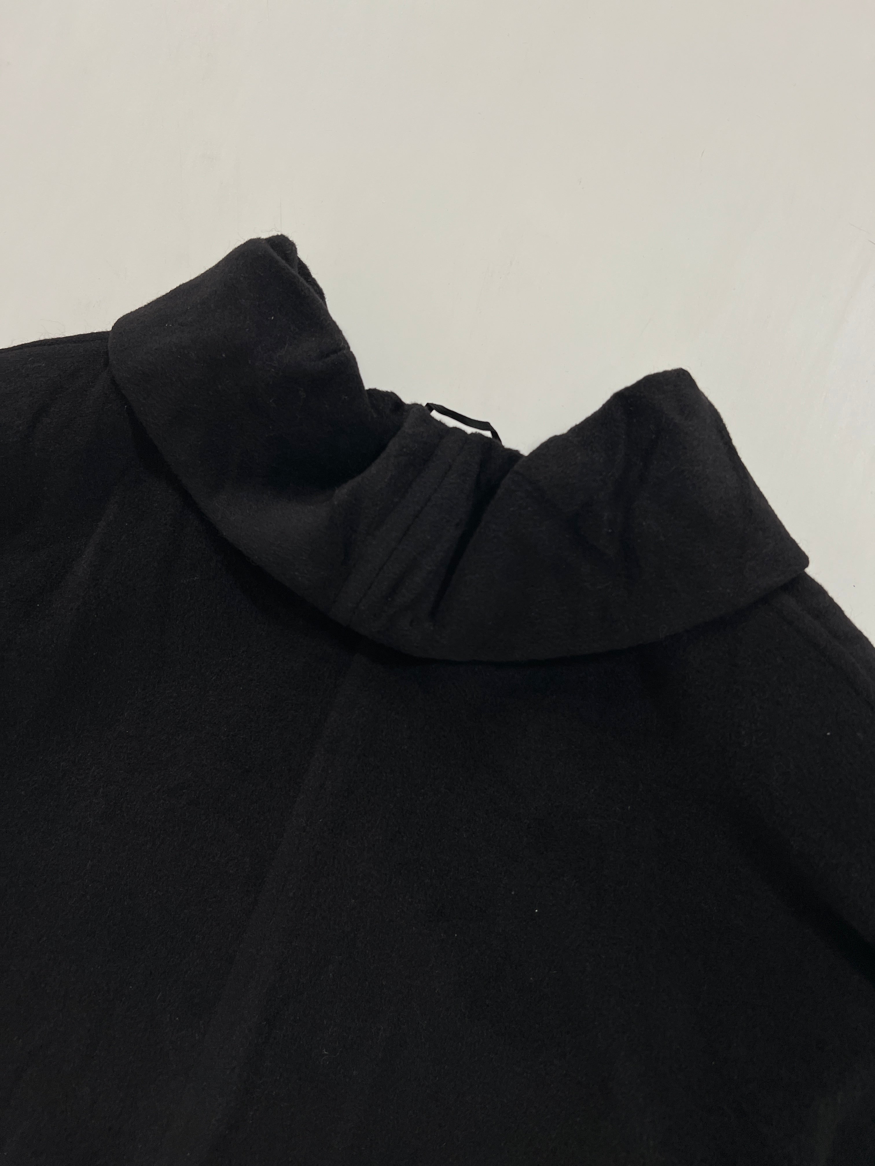 Cappotto vintage Max Mara Cashmere/mohair nero tg 44