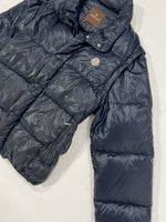 Carica l&#39;immagine nel visualizzatore di Gallery, Giacca vintage Moncler blu tg L
