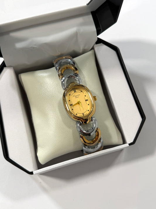 Orologio vintage Christian Dior oro