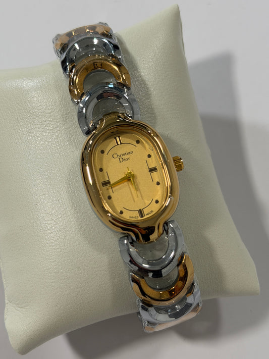 Orologio vintage Christian Dior oro