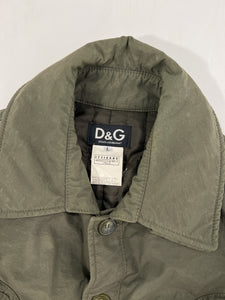 Giacca vintage Dolce & Gabbana verde tg L