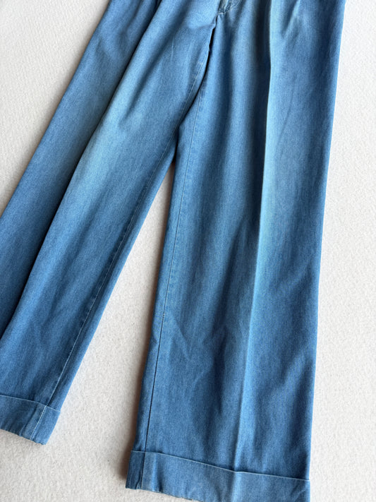 Pantaloni vintage Burberry cotone tg L
