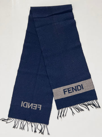 Sciarpa vintage Fendi lana