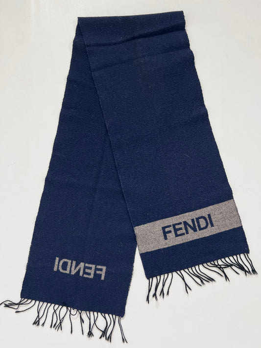 Sciarpa vintage Fendi lana