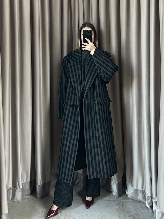 Cappotto vintage Versace in lana tg 40