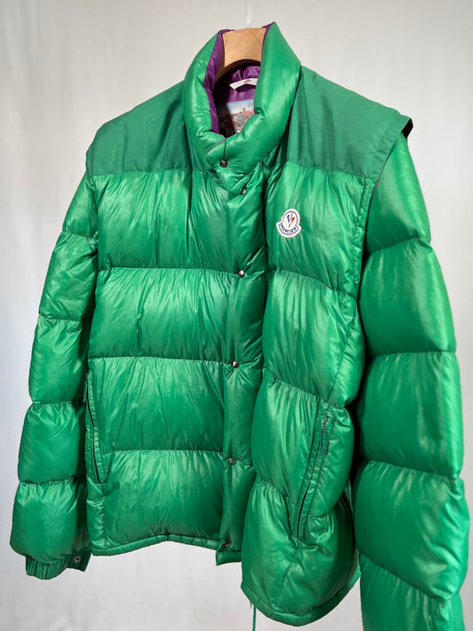 Giacca vintage Moncler verde tg M/L