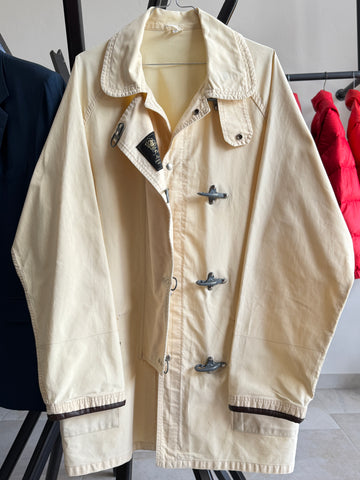 Giacca vintage Fay 4 ganci crema tg L