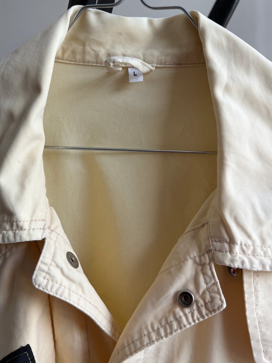 Giacca vintage Fay 4 ganci crema tg L