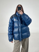 Carica l&#39;immagine nel visualizzatore di Gallery, Giacca vintage Moncler blu tg L
