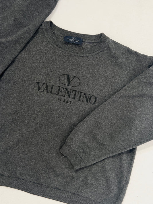 Felpa vintage Valentino logo tg L