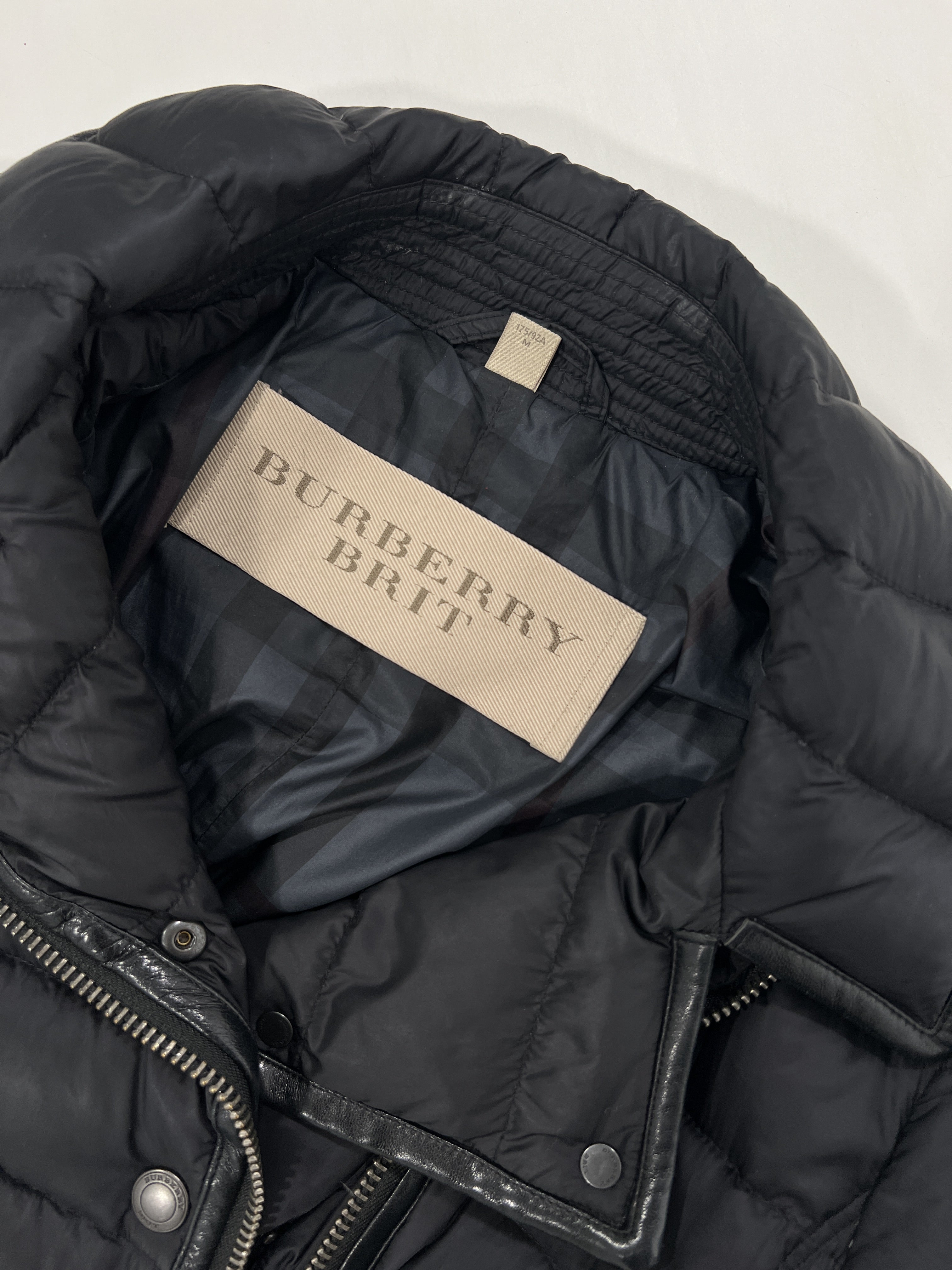 Giacca vintage Burberry nero tg M