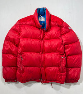 Giacca vintage Moncler rosso tg XL