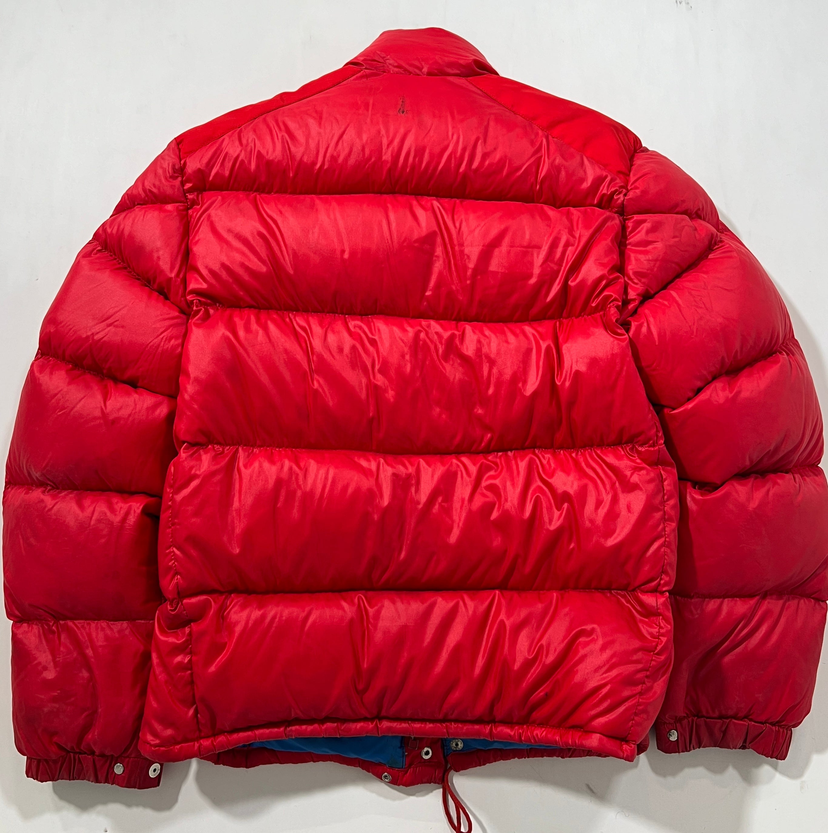 Giacca vintage Moncler rosso tg XL