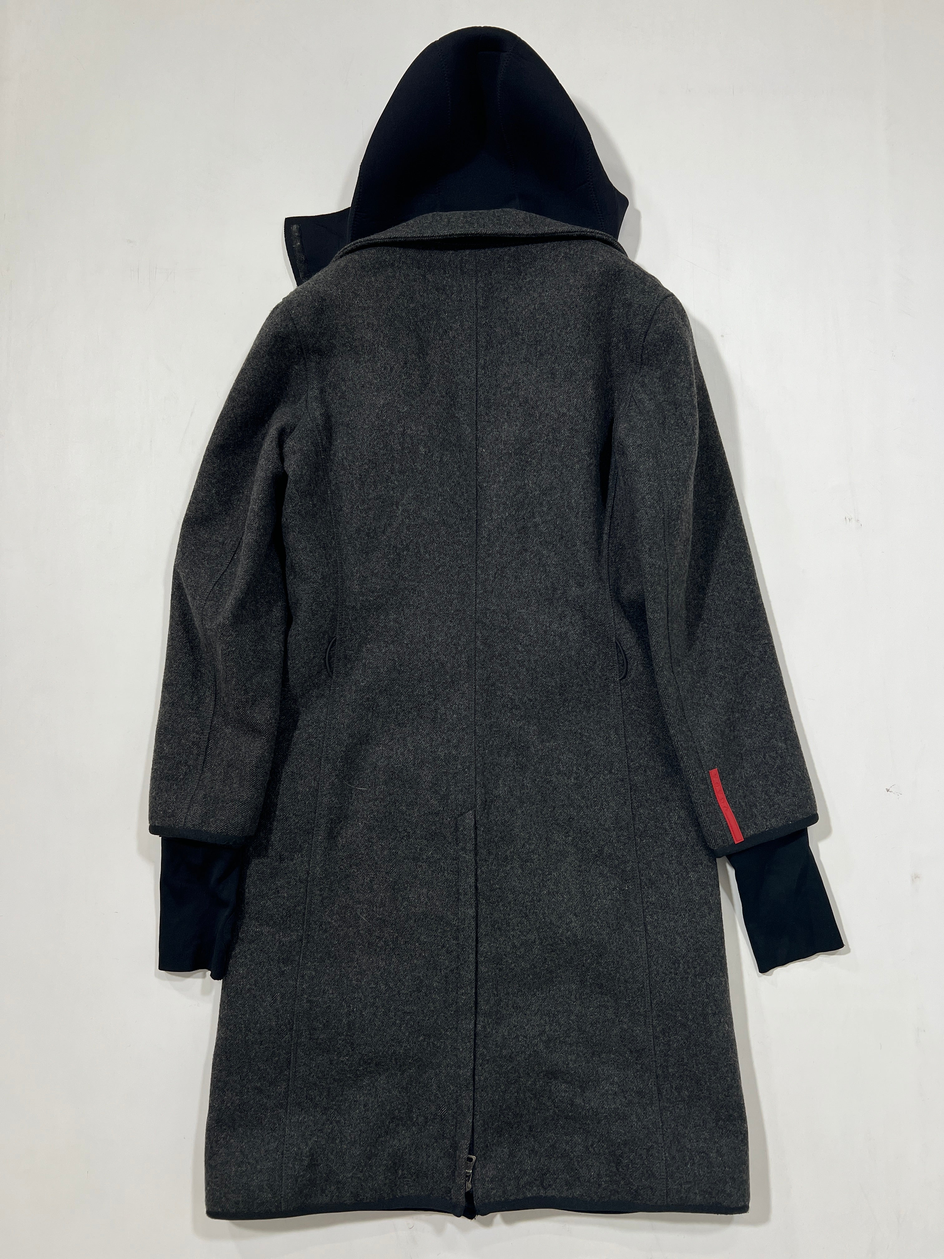 Cappotto vintage Prada grigio tg 42