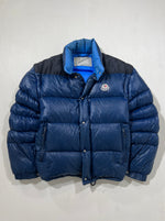 Carica l&#39;immagine nel visualizzatore di Gallery, Giacca vintage Moncler blu tg L
