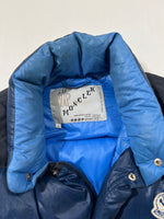 Carica l&#39;immagine nel visualizzatore di Gallery, Giacca vintage Moncler blu tg L
