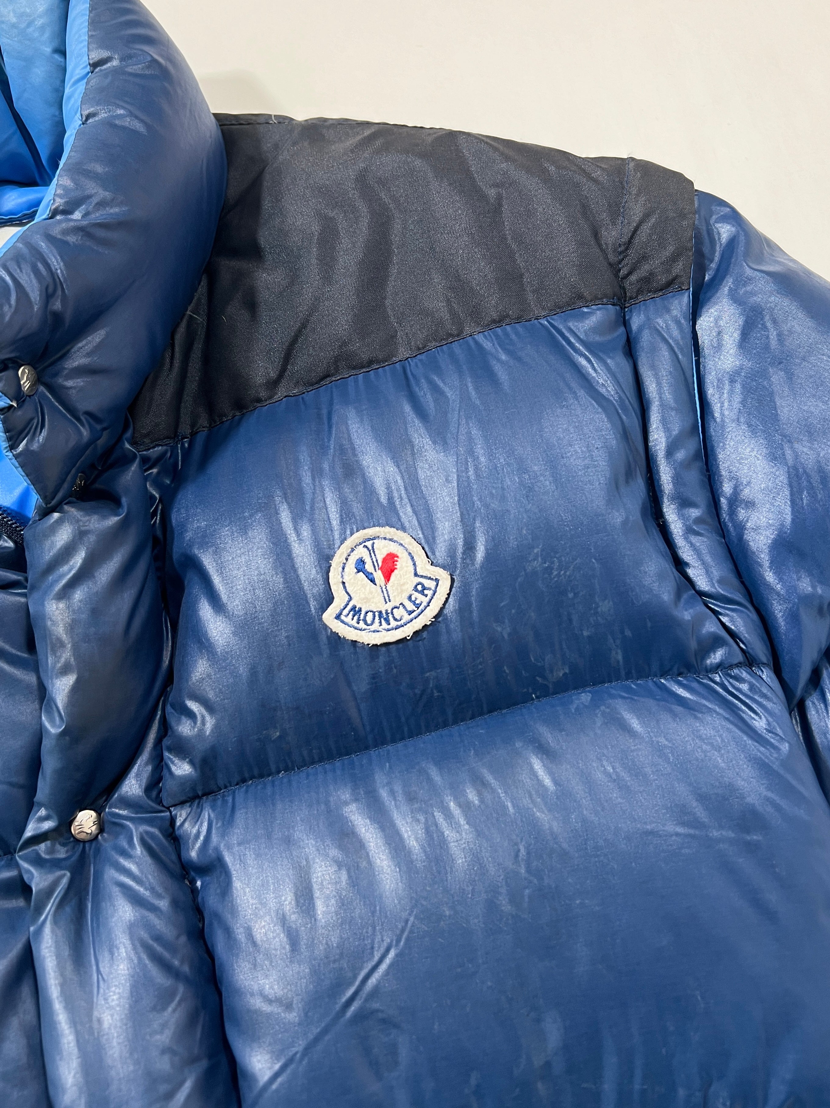 Giacca vintage Moncler blu tg L