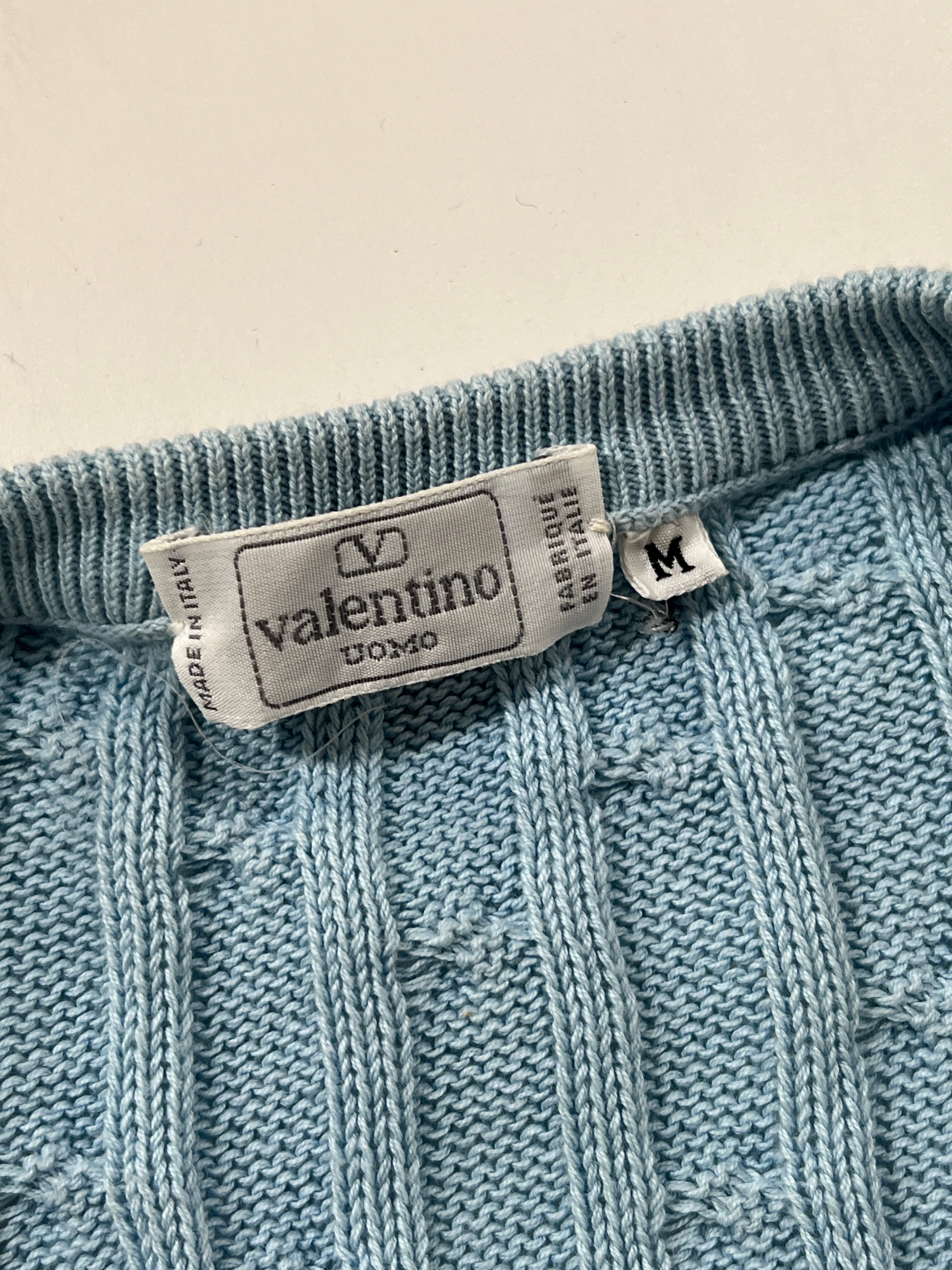 Maglia vintage Valentino a treccia tg M