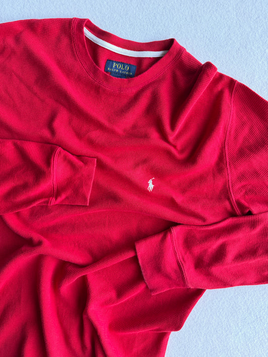 Maglia vintage Ralph Lauren rosso tg XL