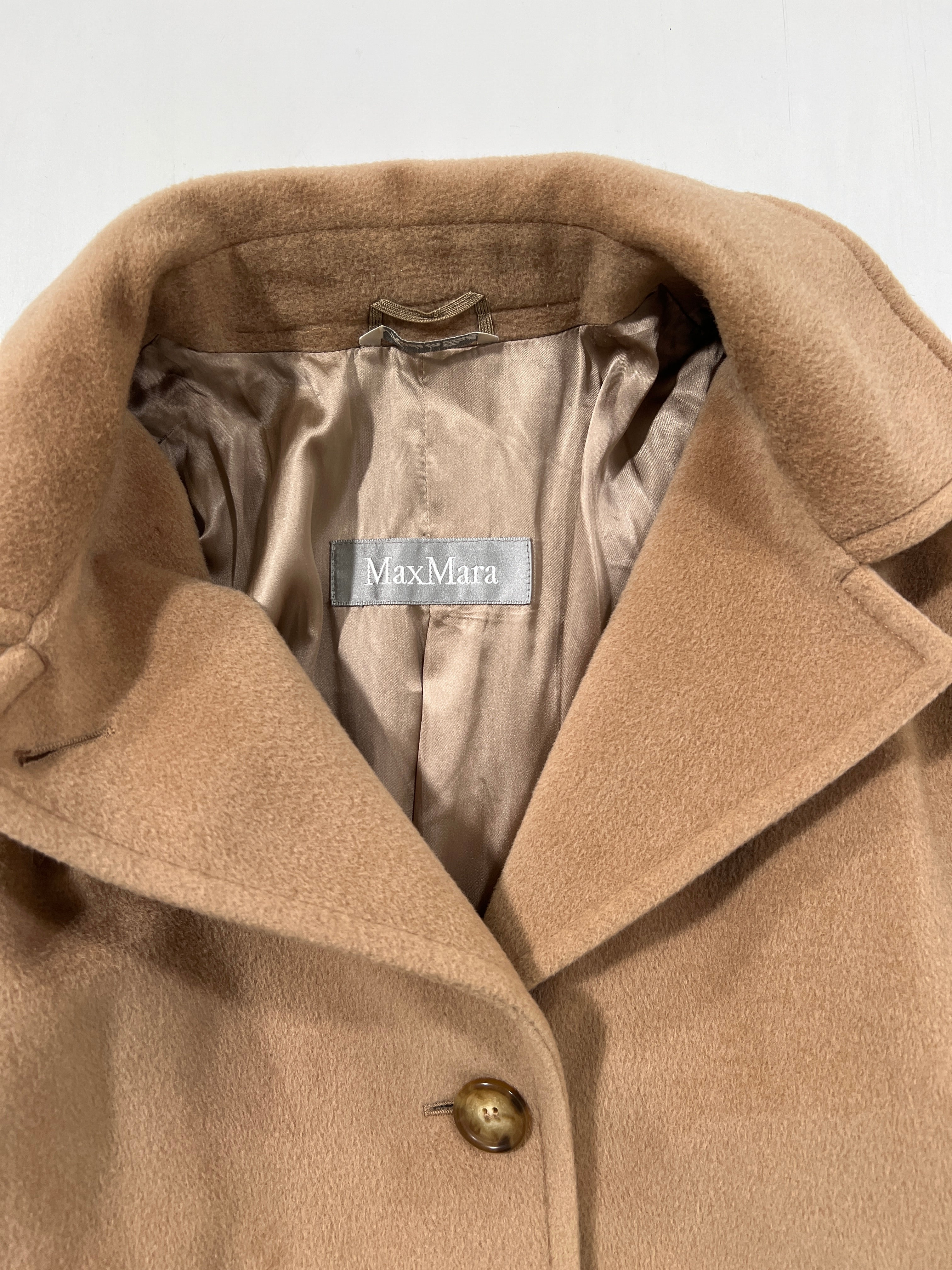 Cappotto vintage Max Mara cammello tg M