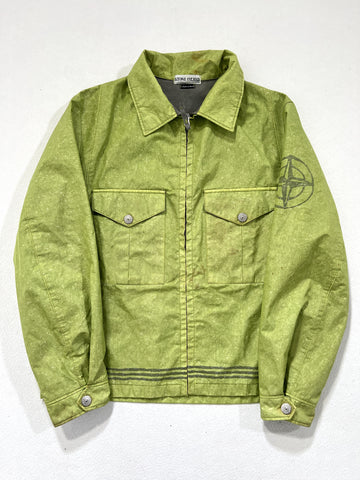 Giacca vintage Stone Island lime tg L