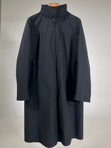 Giacca vintage Prada nera lunga tg M