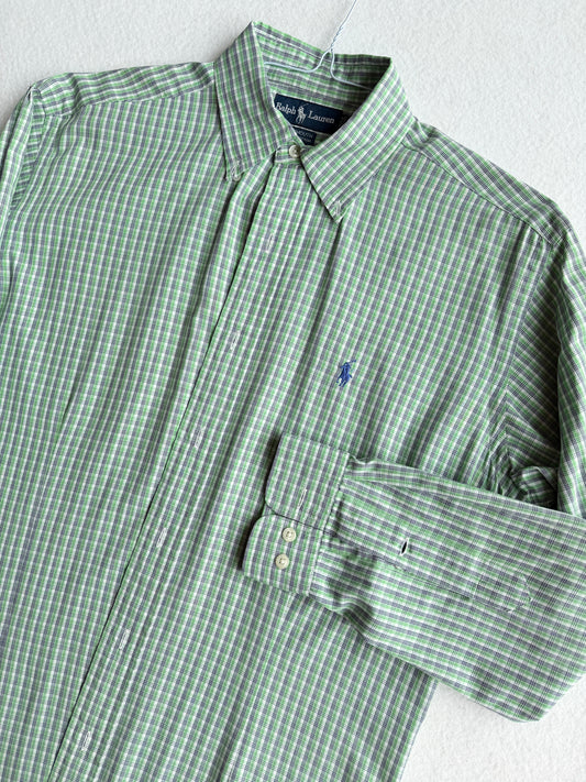 Camicia vintage Ralph Lauren quadri tg M