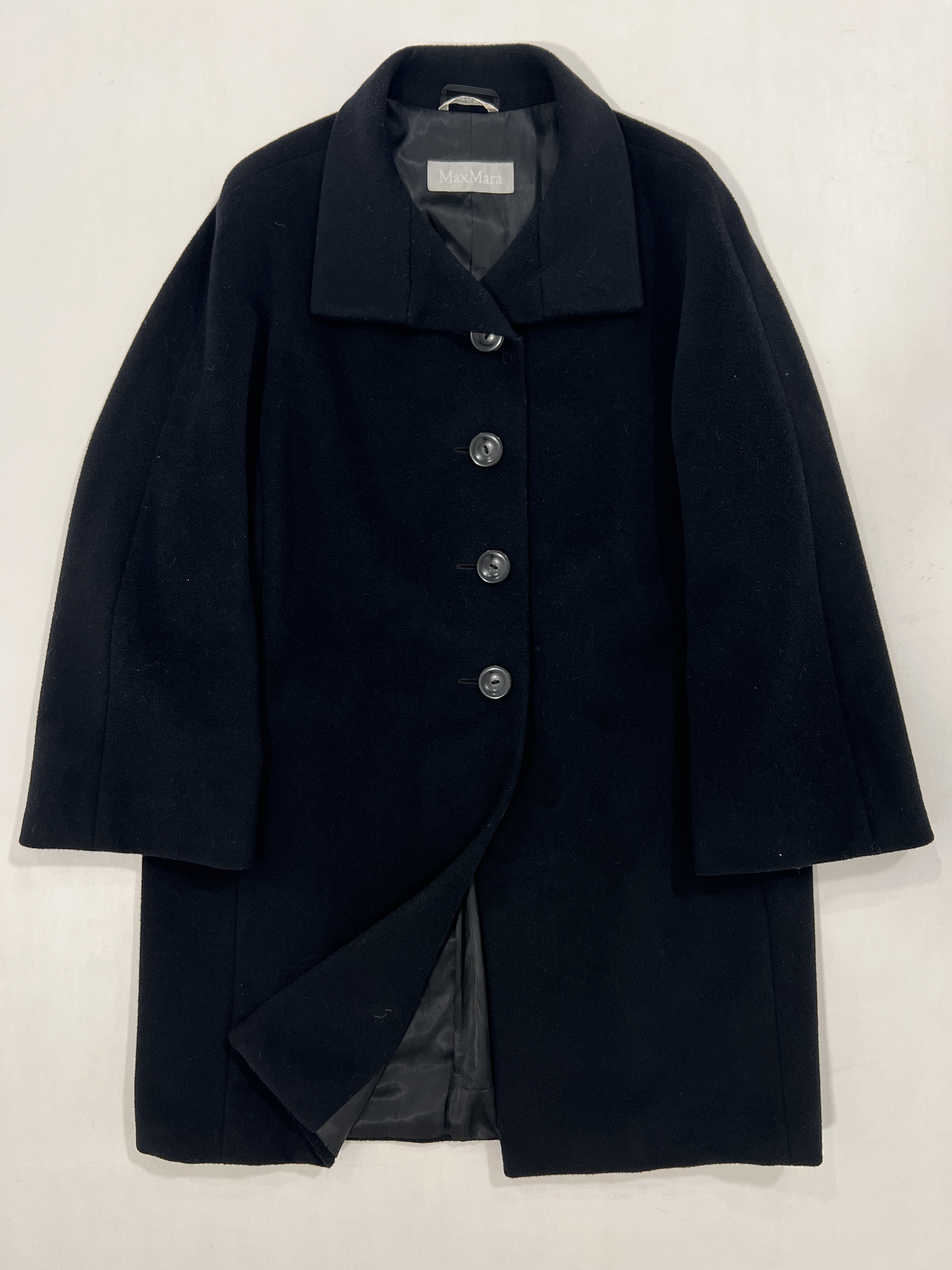 Cappotto vintage Max Mara nero tg S