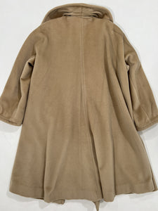 Cappotto vintage Max Mara beige tg M/L