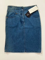 Carica l&#39;immagine nel visualizzatore di Gallery, Gonna vintage Valentino denim tg M/L
