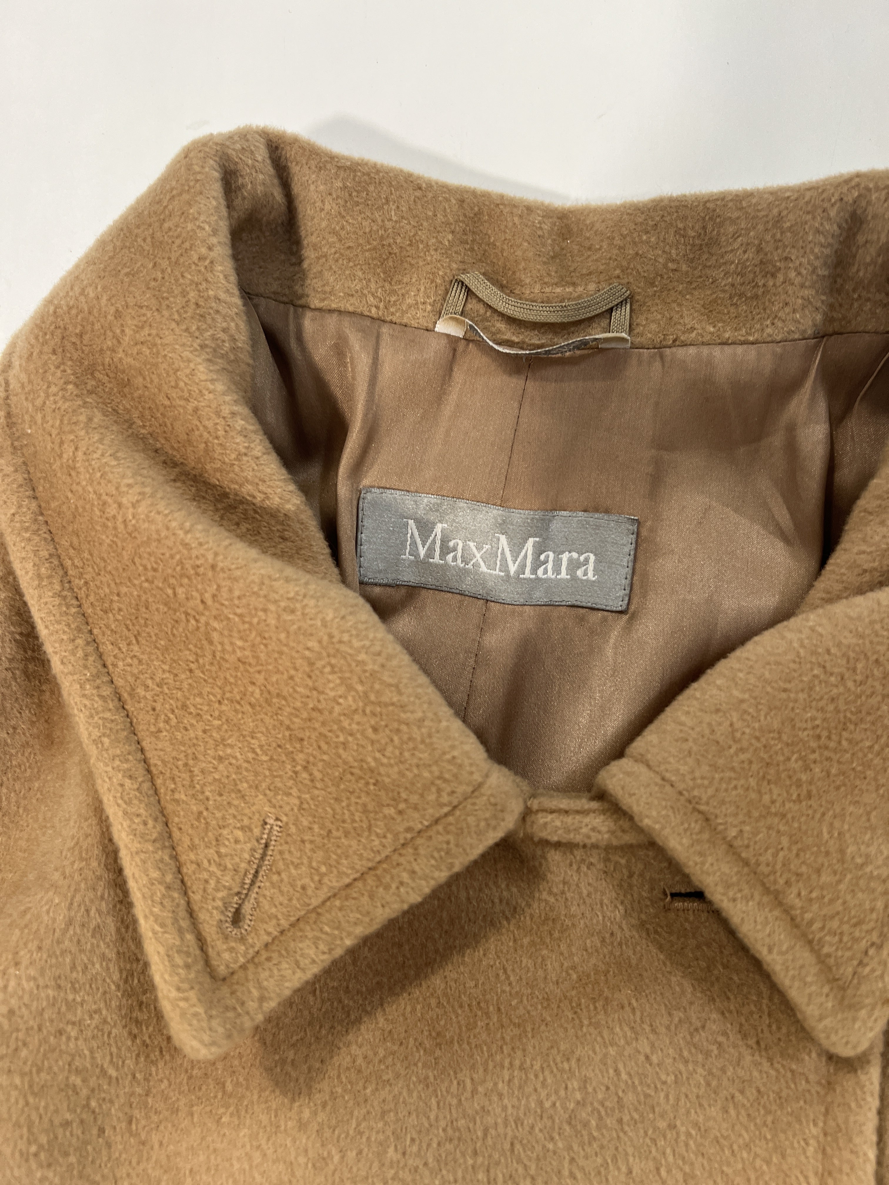 Cappotto vintage Max Mara cammello tg M