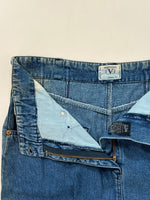 Carica l&#39;immagine nel visualizzatore di Gallery, Gonna vintage Valentino denim tg M/L
