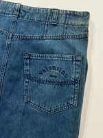 Carica l&#39;immagine nel visualizzatore di Gallery, Gonna vintage Valentino denim tg M/L
