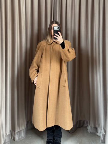 Cappotto vintage Aquascutum cammello tg L