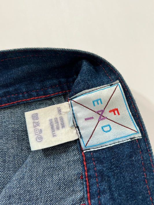 Gonna vintage Fendi denim tg 46