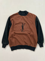 Carica l&#39;immagine nel visualizzatore di Gallery, Felpa vintage YSL cotone tg XS/S
