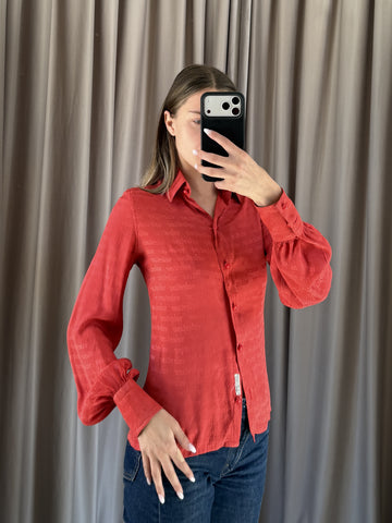 Camicia vintage Valentino seta tg S