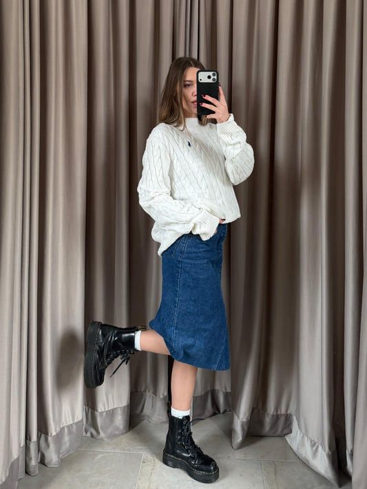 Gonna vintage Stone Island denim tg S