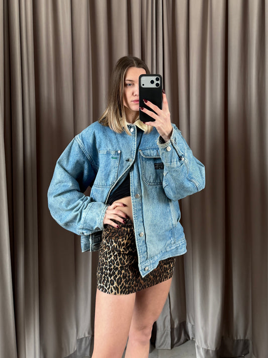 Giacca vintage Valentino in denim tg M