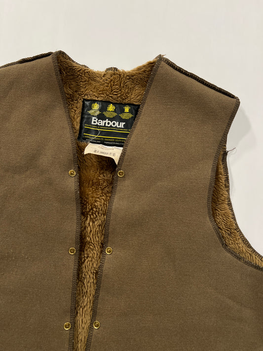 Interno vintage Barbour in pile tg C40