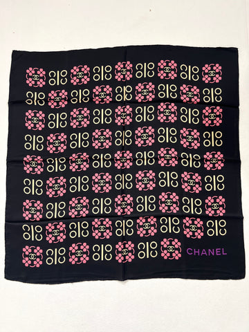 Foulard vintage Chanel in seta