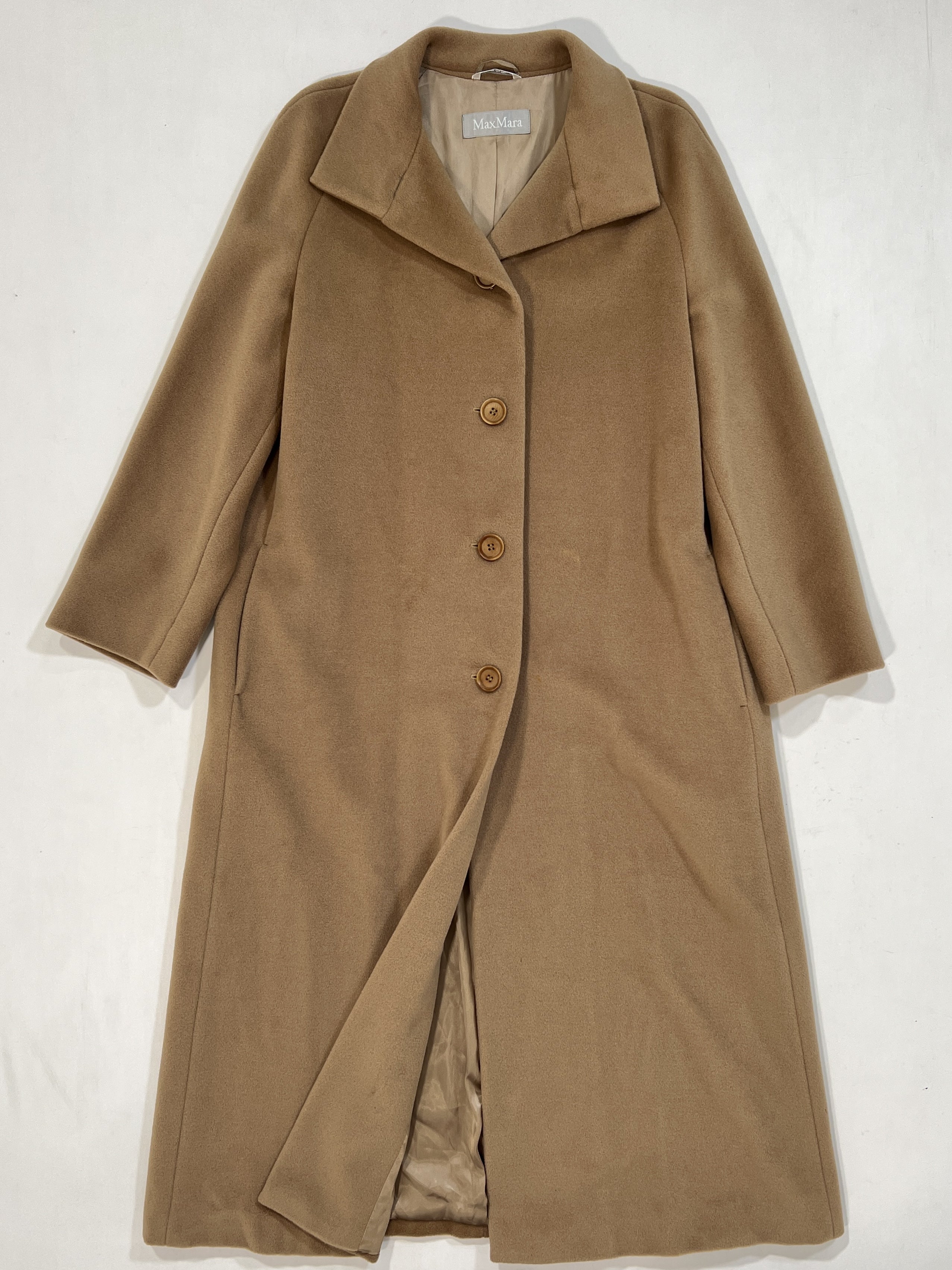 Cappotto vintage Max Mara cammello tg S/M