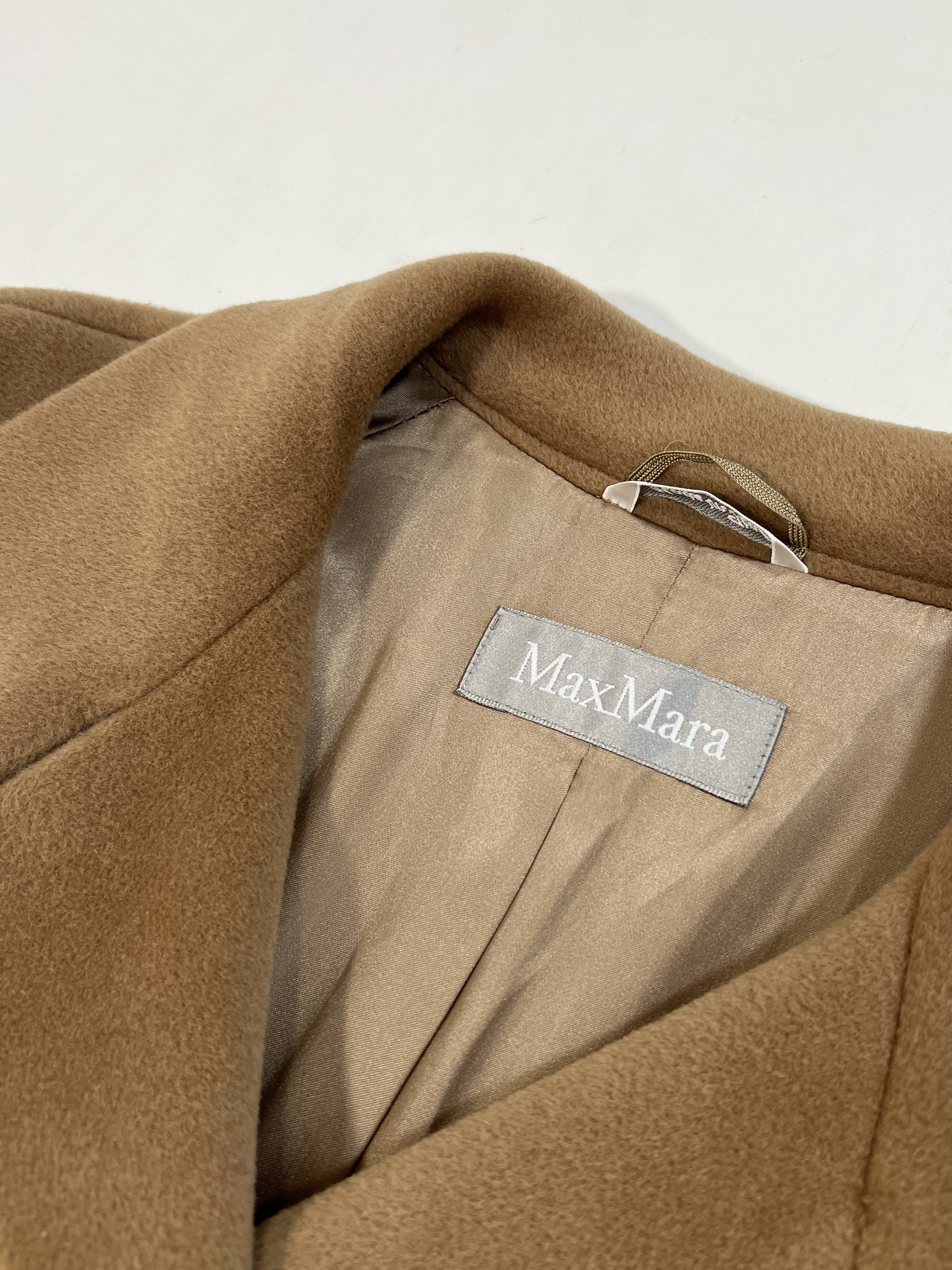 Cappotto vintage Max Mara cammello tg S/M