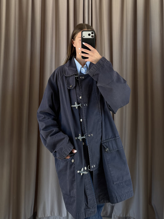 Giacca vintage Fay 4 ganci blu tg XL