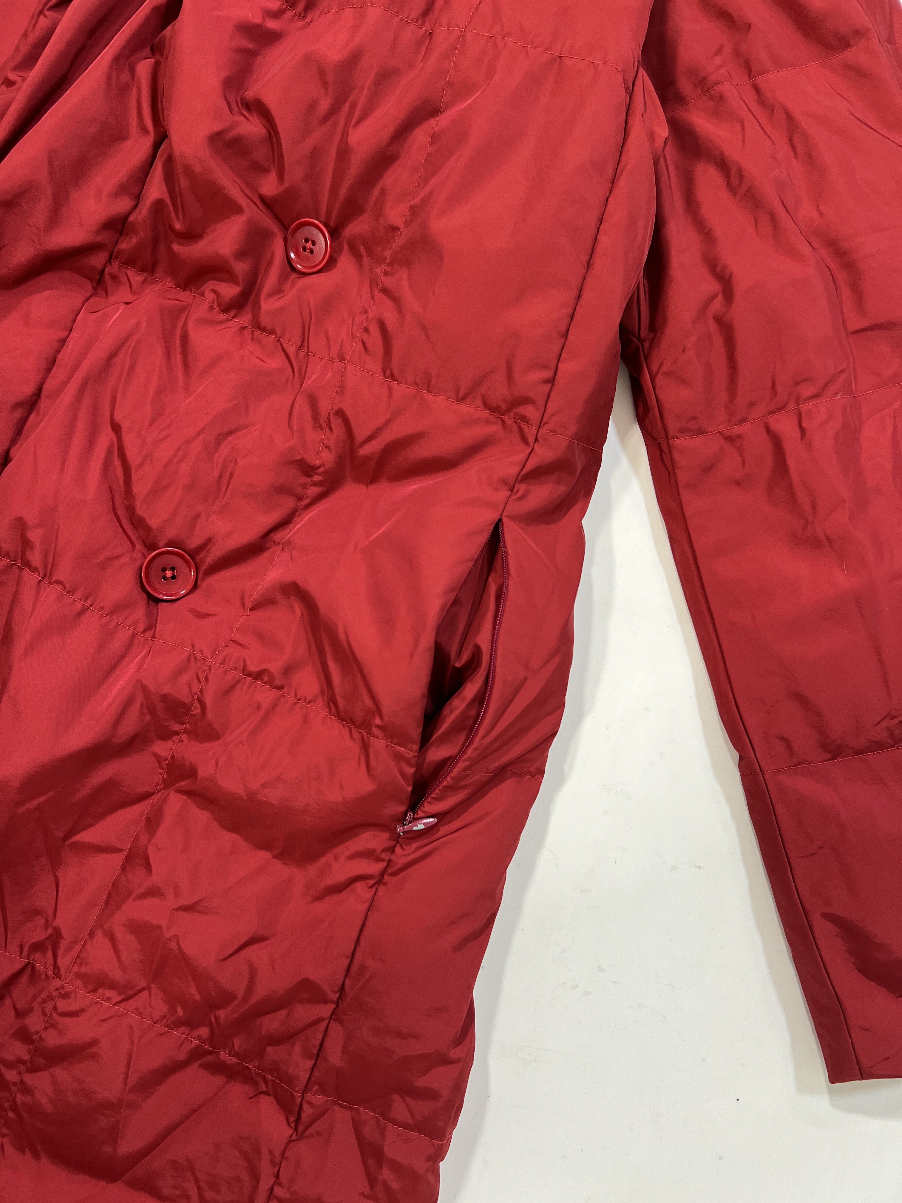 Piumino vintage Max Mara rosso tg M