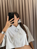 Carica l&#39;immagine nel visualizzatore di Gallery, Camicia vintage Ralph Lauren cropped tg S/M
